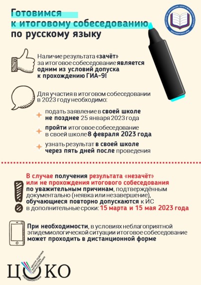 Памятка Готовимся к ИС ГИА9